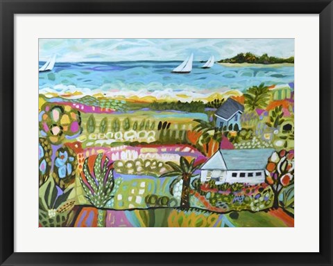 Framed Nautical Whimsy III Print