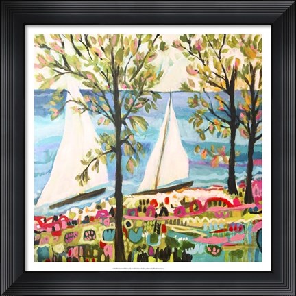 Framed Nautical Whimsy IV Print