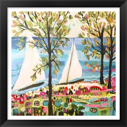 Framed Nautical Whimsy IV Print