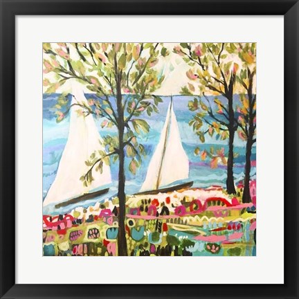 Framed Nautical Whimsy IV Print