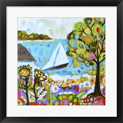 Framed Nautical Whimsy V Print