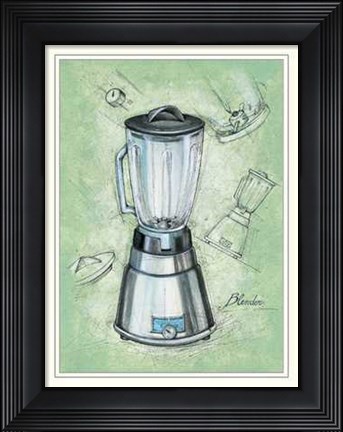 Framed Blender Print