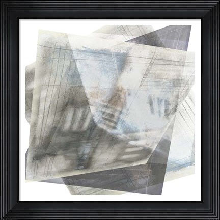 Framed Faceted Illusion II Print