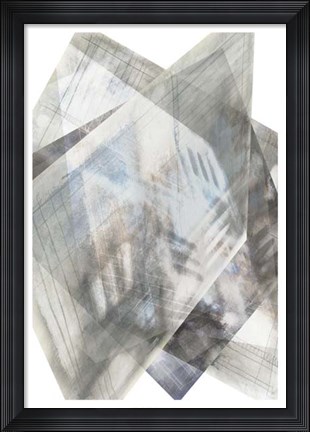 Framed Faceted Illusion IV Print