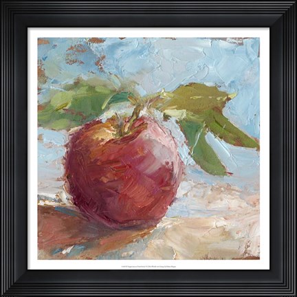 Framed Impressionist Fruit Study I Print