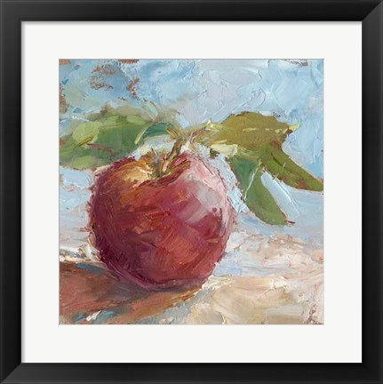 Framed Impressionist Fruit Study I Print