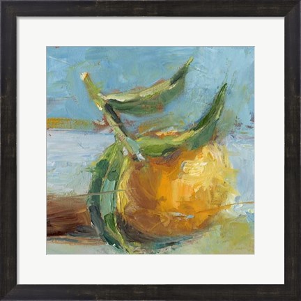 Framed Impressionist Fruit Study III Print