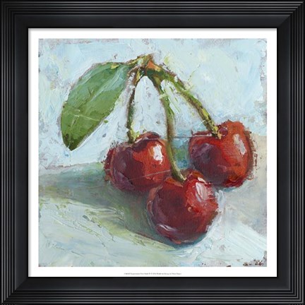 Framed Impressionist Fruit Study IV Print