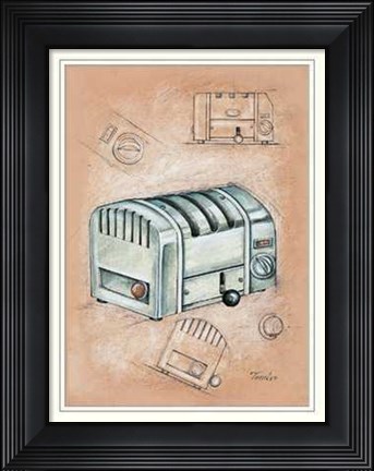 Framed Toaster Print