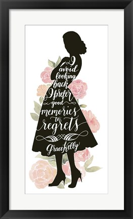 Framed Iconic Woman IV Print