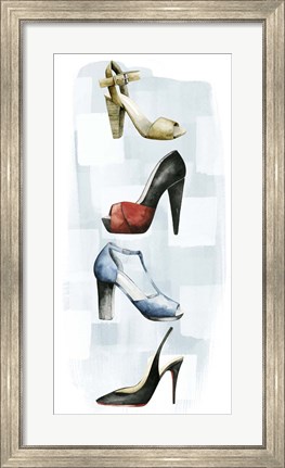 Framed Shoe Lover I Print