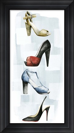 Framed Shoe Lover I Print