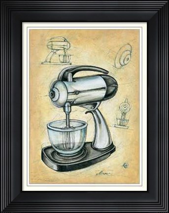 Framed Mixer Print