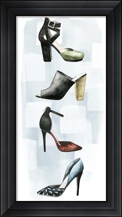 Framed Shoe Lover II Print