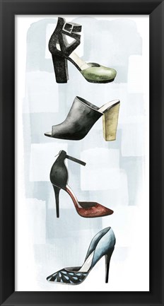 Framed Shoe Lover II Print