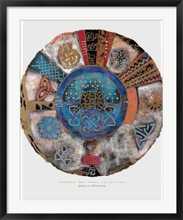 Framed Inscription Print