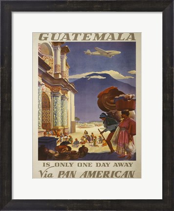 Framed See South America II Print