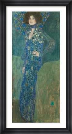 Framed Portrait of Emilie Floege, c.1902 Print