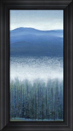Framed Valley Fog II Print