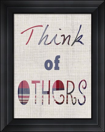 Framed Manners III Print