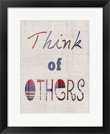 Framed Manners III Print