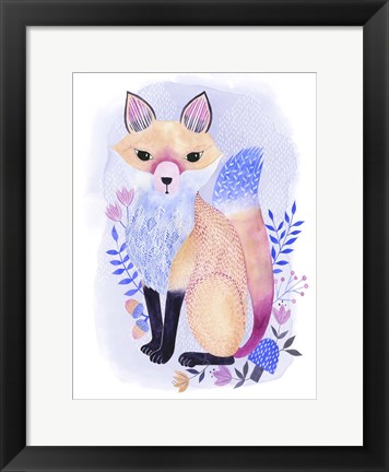 Framed Enchanting Forester I Print