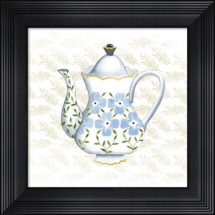 Framed Sweet Teapot I Print