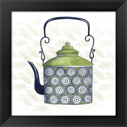 Framed Sweet Teapot IV Print