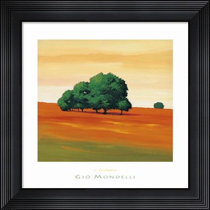 Framed Boschetto Print