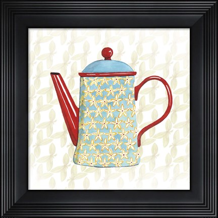 Framed Sweet Teapot VI Print