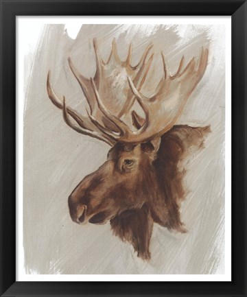 Framed Western American Animal Study II Print