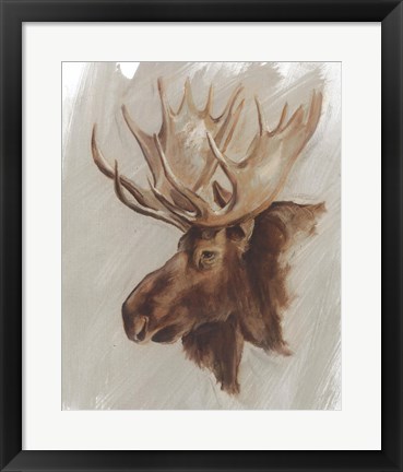 Framed Western American Animal Study II Print