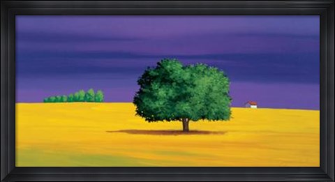 Framed Pomeriggio in Campagna Print