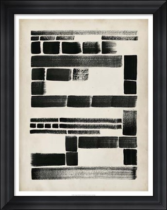 Framed Antique Dash II Print