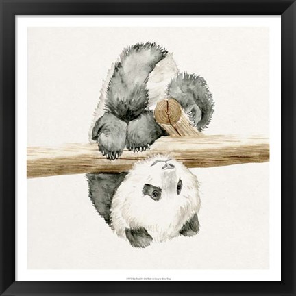 Framed Baby Panda II Print