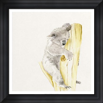Framed Baby Koala I Print