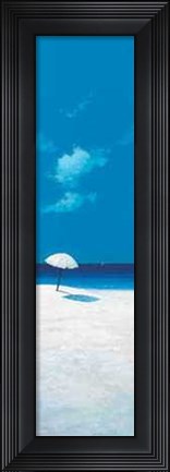 Framed Spiaggia Assolata Print