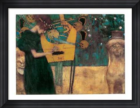 Framed Music, c.1895 Print