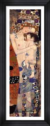 Framed Three Ages of Woman - Mother and Child, c.1905 (detail panel) Print