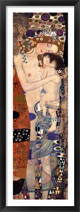 Framed Three Ages of Woman - Mother and Child, c.1905 (detail panel) Print