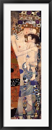 Framed Three Ages of Woman - Mother and Child, c.1905 (detail panel) Print