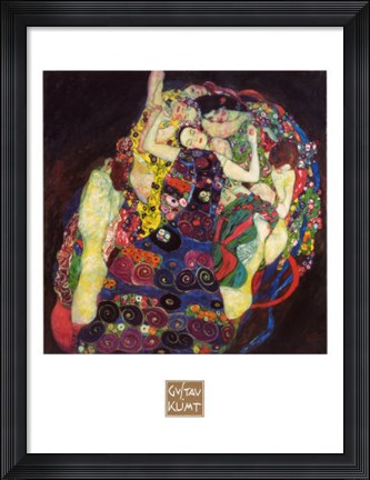 Framed Virgin, c.1913 (square detail) Print