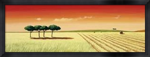 Framed Al Calar Del Sole Print