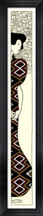 Framed Silhouette II, c.1912 Print