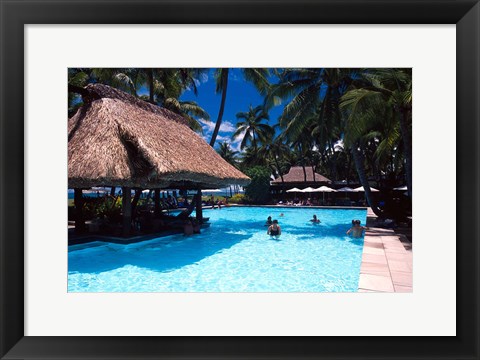 Framed Sheraton Royal Denarau Resort, Denarau Island, Fiji Print