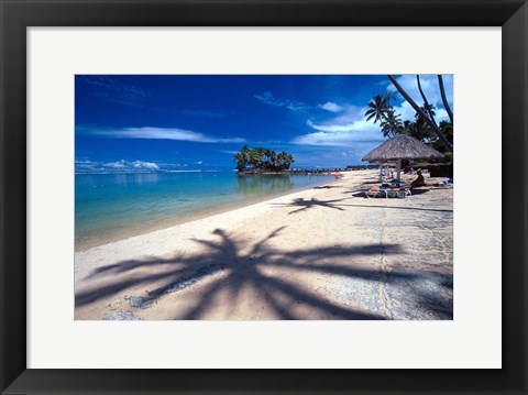 Framed Warwick Fiji Resort, Coral Coast, Fiji Print