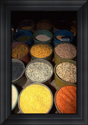 Framed Market, Lautoka, Fiji Print