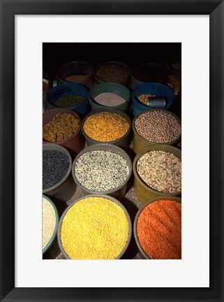 Framed Market, Lautoka, Fiji Print