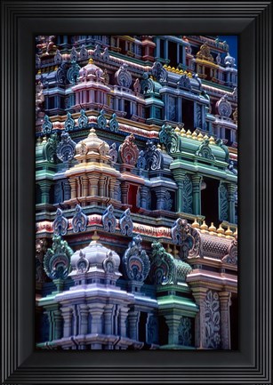 Framed Sri Suva Subramaniya Swami Temple, Fiji Print