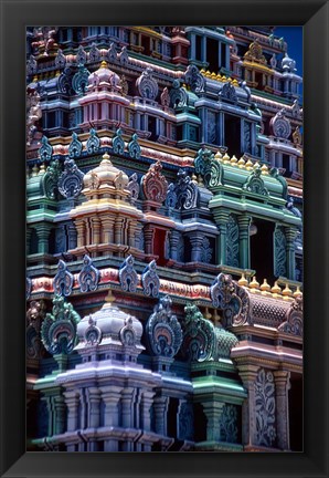 Framed Sri Suva Subramaniya Swami Temple, Fiji Print